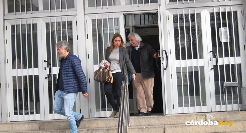 Rafael Gómez, a la salida de los antiguos Juzgados donde se celebró su juicio