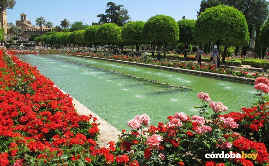Imagen del Jardín del Alcázar que hay en la web 'vivirlosparques'