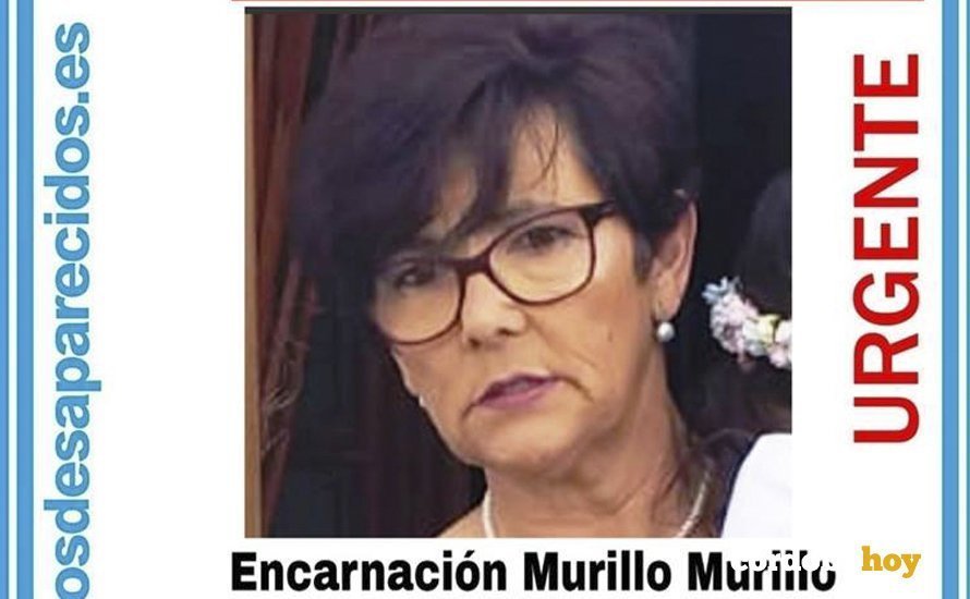 Imagen de la mujer desaparecida en Villanueva, Encarnación Murillo Murillo