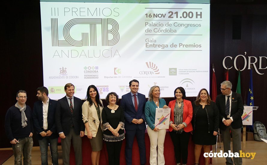 Presentación de los premios LGTBI Andalucía 2019 en el Centro de Recepción de Visitantes