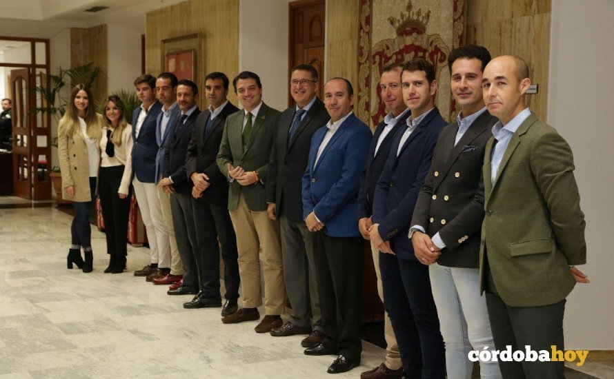 Reunión del alcalde con los responsables de Córdoba Ecuestre