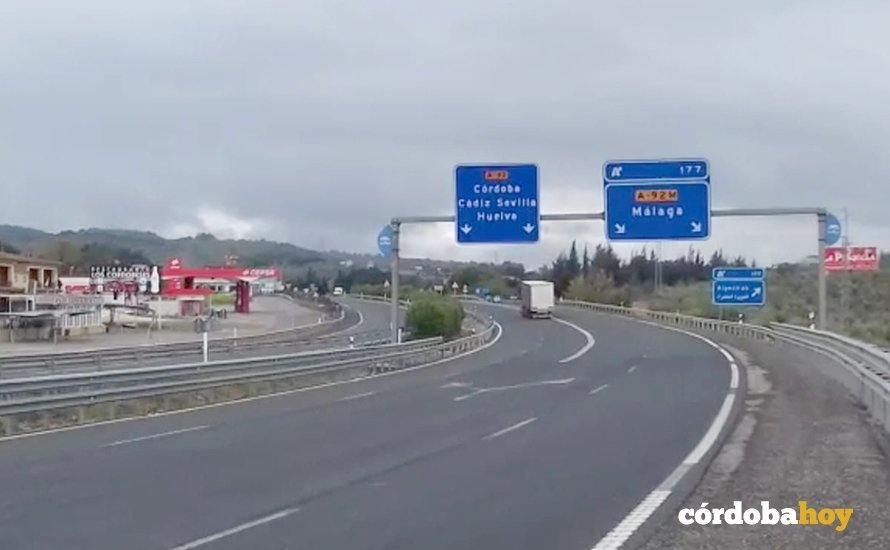 Tráfico en las carreteras autonómicas andaluzas en el periodo de alarma