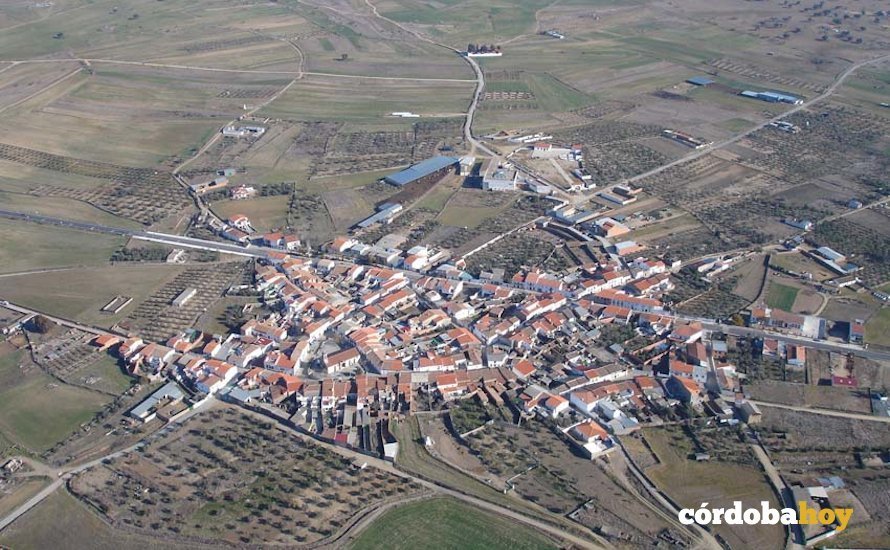 Vista aérea de Fuente la Lancha, foto del Ayuntamiento de la localidad