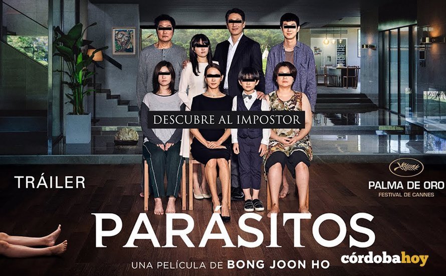 Cartel de 'Parásitos' que abre la temporada de cine de verano en Córdoba