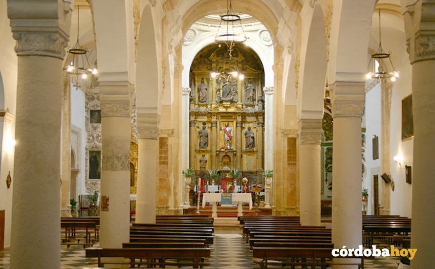 Interior de la Iglesia de la Asunción de Montemayor en una imagen del Ayuntamiento de la ciudad