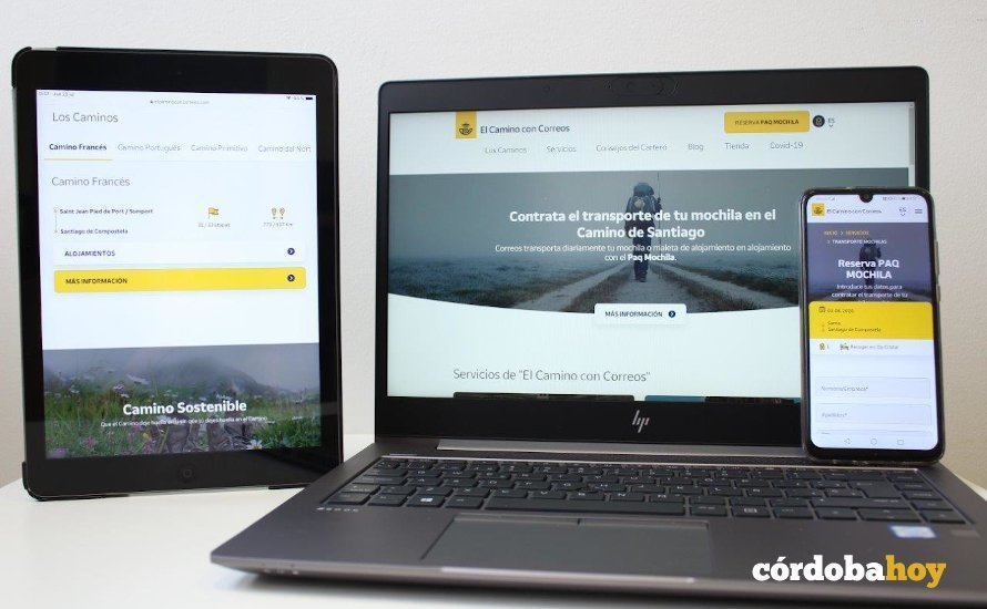 Correos ha lanzado su nueva web para el Camino de Santiago