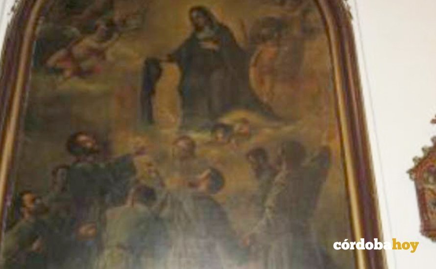 Aparición de la Virgen a los servitas en Los Dolores