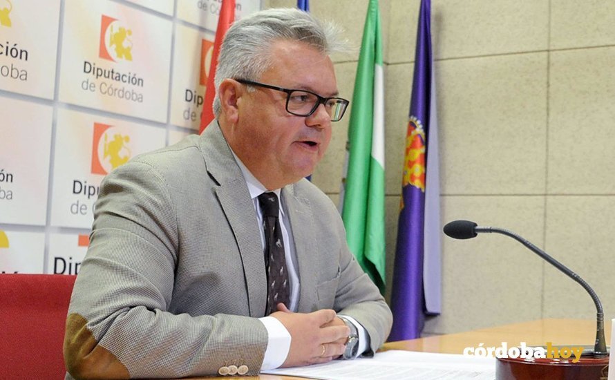 Esteban Morales, portavoz del PSOE en la Diputación