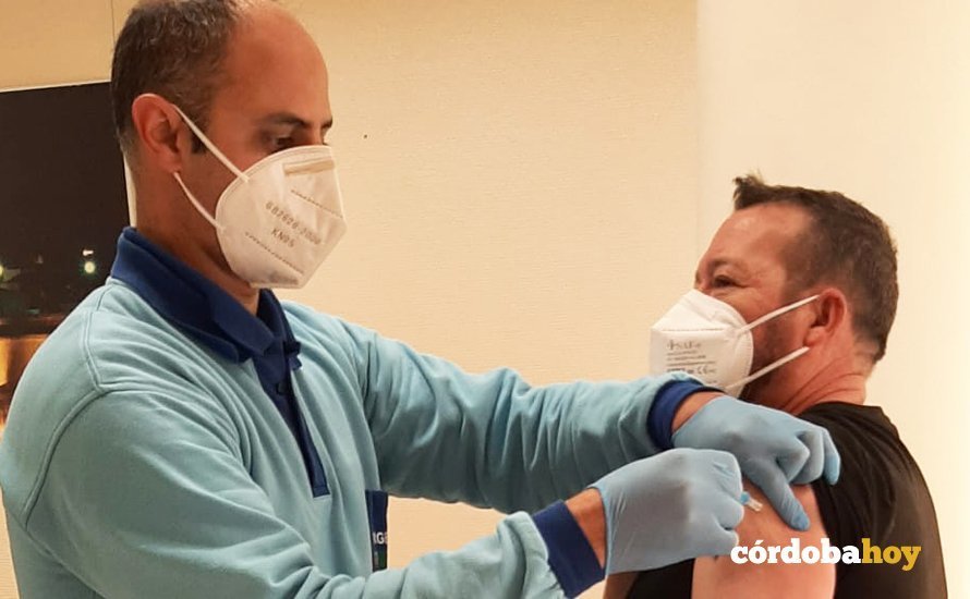 Vacunaciones al personal del EPES en Córdoba