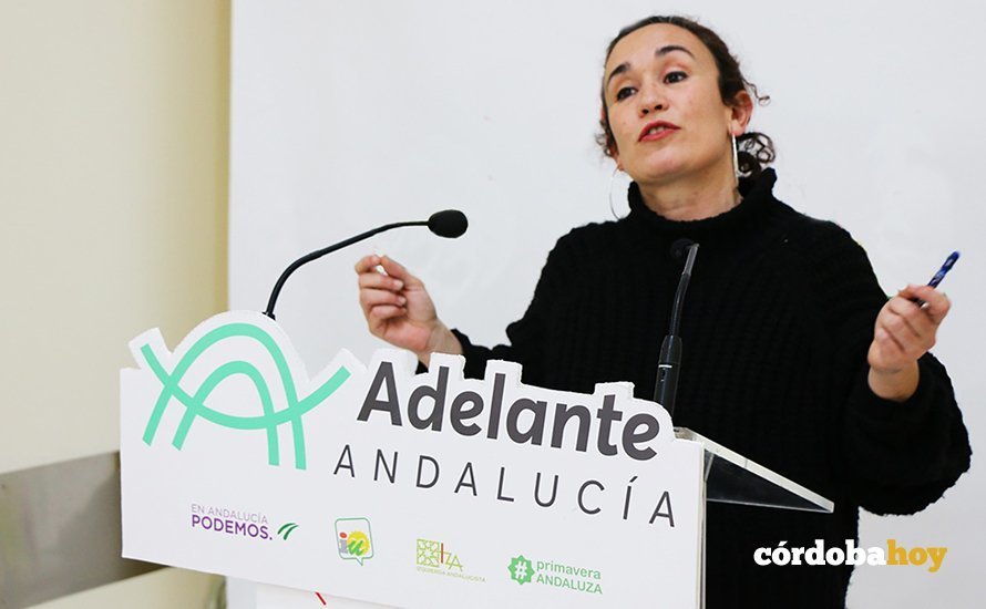 Ana Naranjo, hoy en Córdoba