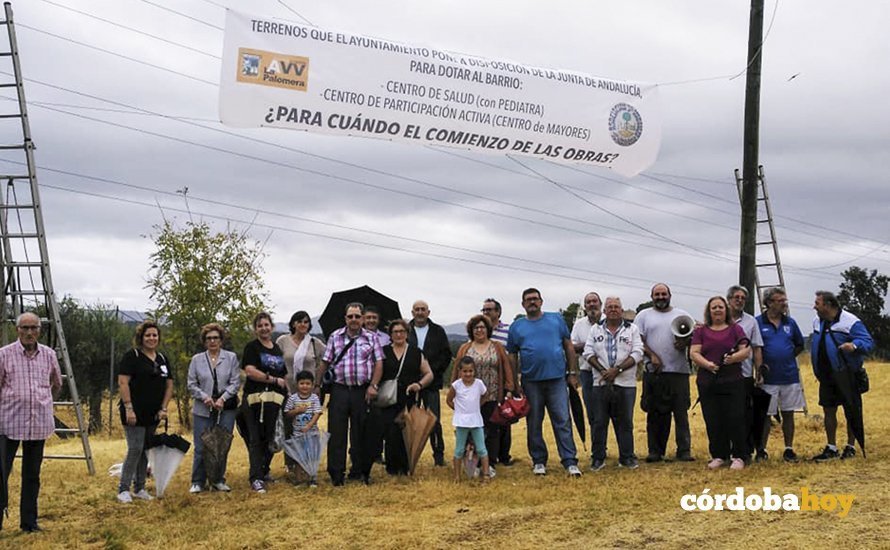 Los vecinos y vecinas de La Palomera llevan años reivindicando el centro de salud