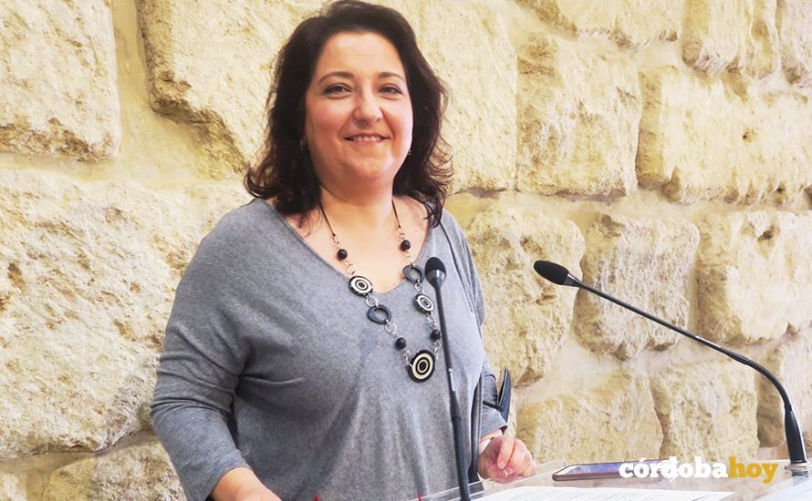 La concejal del PSOE en el Ayuntamiento de Córdoba Alicia Moya