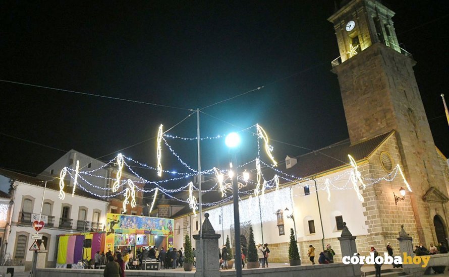 Iluminación de Navidad en Villanueva de Córdoba