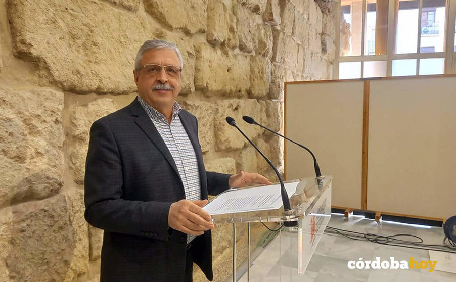 El concejal del PSOE en el Ayuntamiento de Córdoba José Rojas