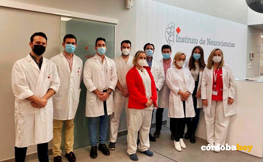 Equipo del Instituto de Neurociencias del Hospital Cruz Roja de Córdoba