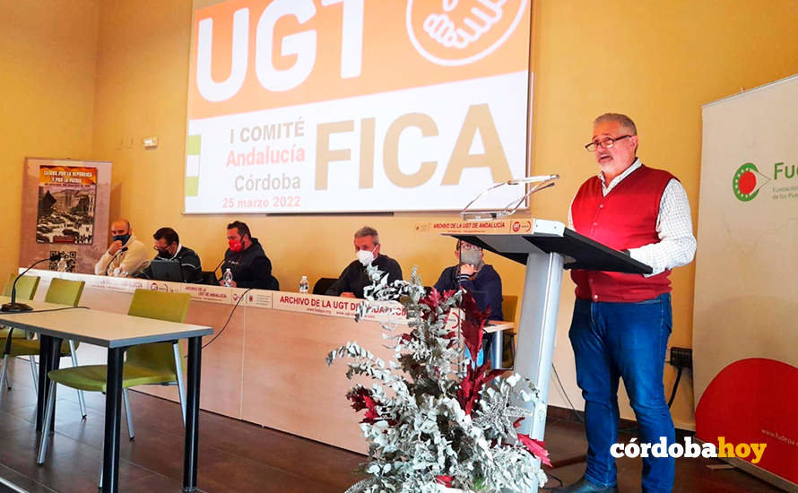 Celebración del congreso de FICA UGT