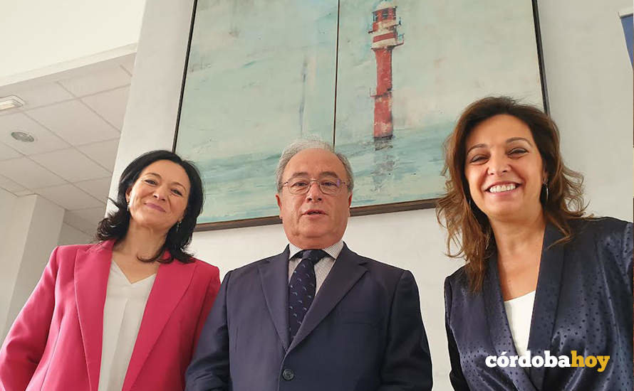 Rafi Crespín, Antonio Díaz e Isabel Ambrosio, en CECO