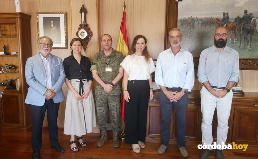 Renovado el convenio de colaboración con el Ejército para desarrollar el  museo de El Gran Capitán