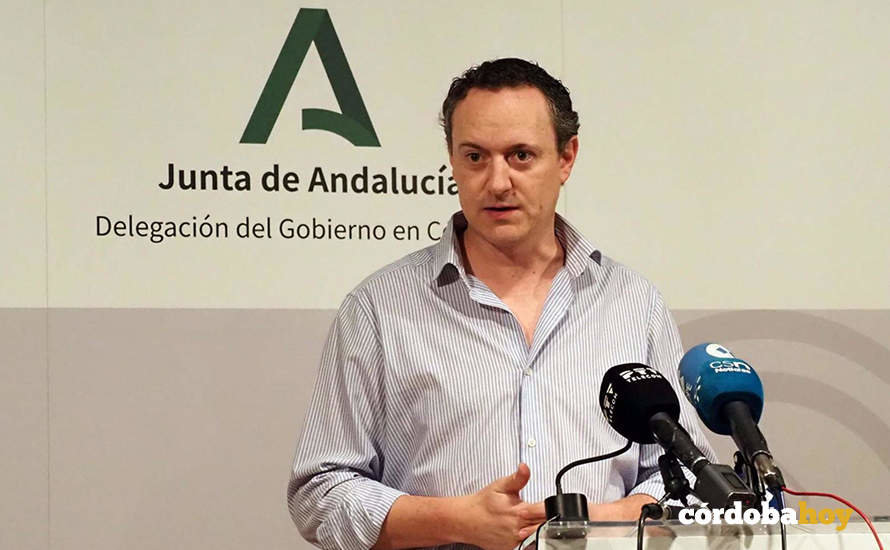 El delegado de Agricultura, Ganadería, Pesca y Desarrollo Sostenible, Juan Ramón Pérez, en una imagen de archivo