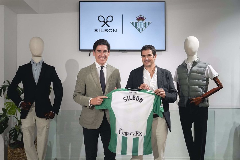 Pablo López, CEO de Silbon y Ramón Alarcón,director general de Negocio del Real Betis