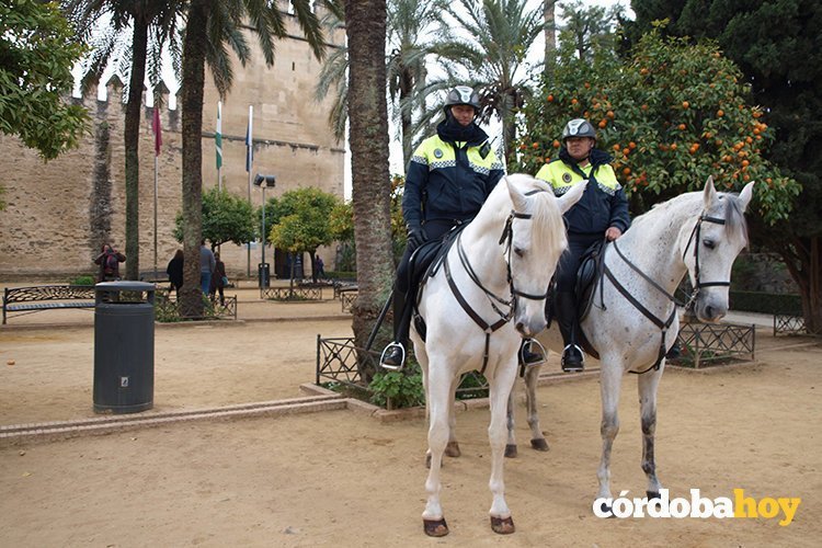 Policia Local a caballo