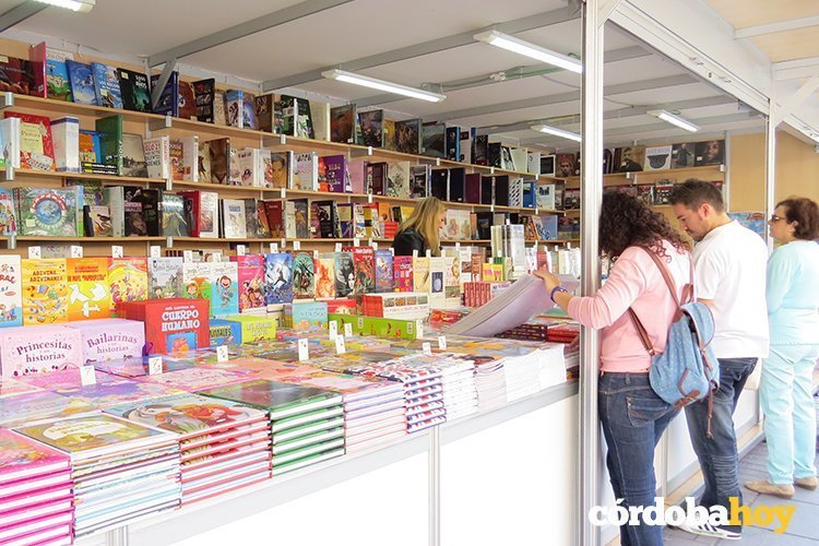 Una edición anterior de la Feria del Libro de Córdoba