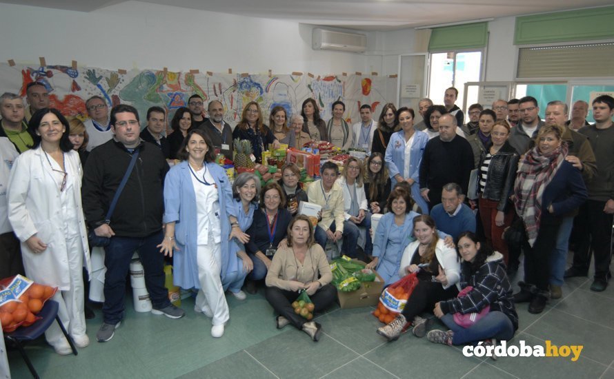Pacientes y profesionales de Salud Mental del Hospital de Los Morales