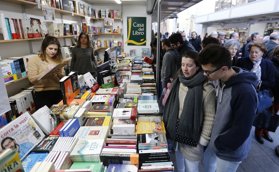 Una edición anterior de la Feria del Libro de Córdoba