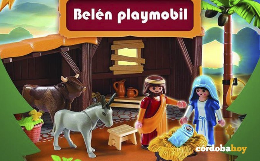 Belén de Playmobil en Ciudad Jardín 