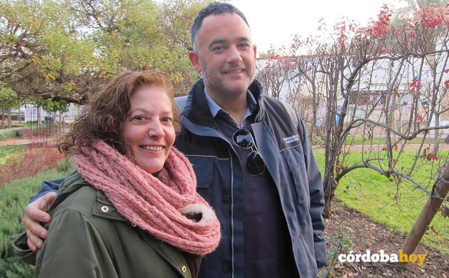Ana Ferrando y Jorge Montero, del Equipo de Coordinación de Ganemos Córdoba