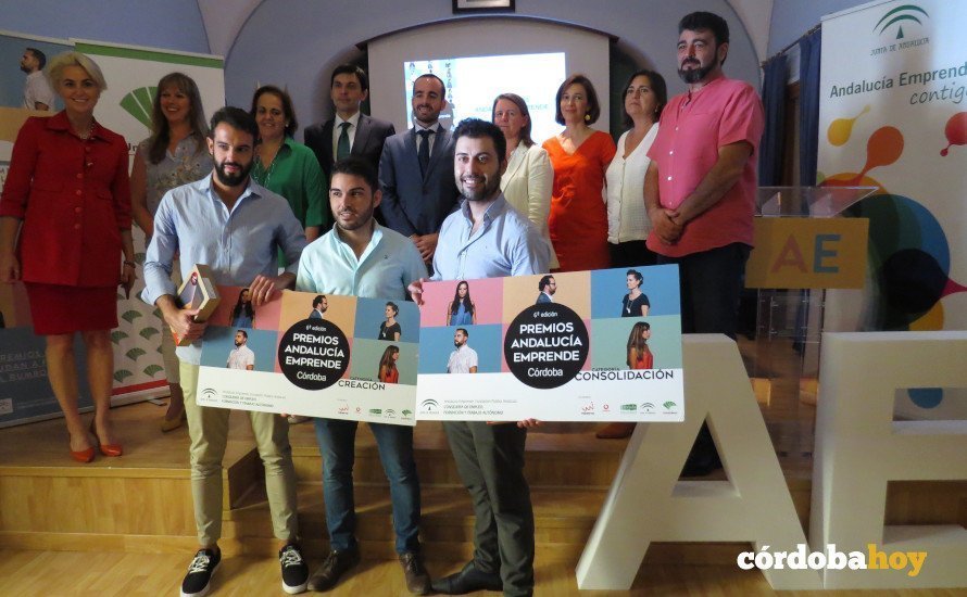 Finalistas de Córdoba del premio Andalucía Emprende 2019