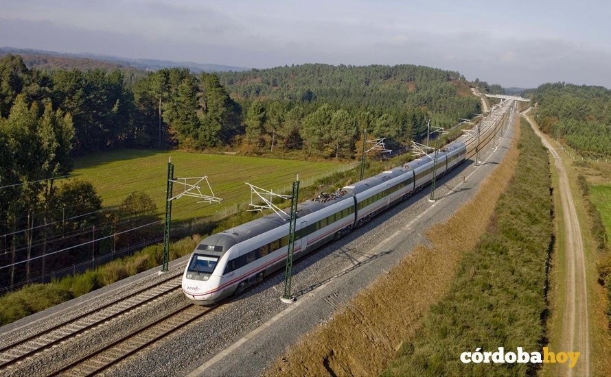Un tren de la Alta Velocidad Española