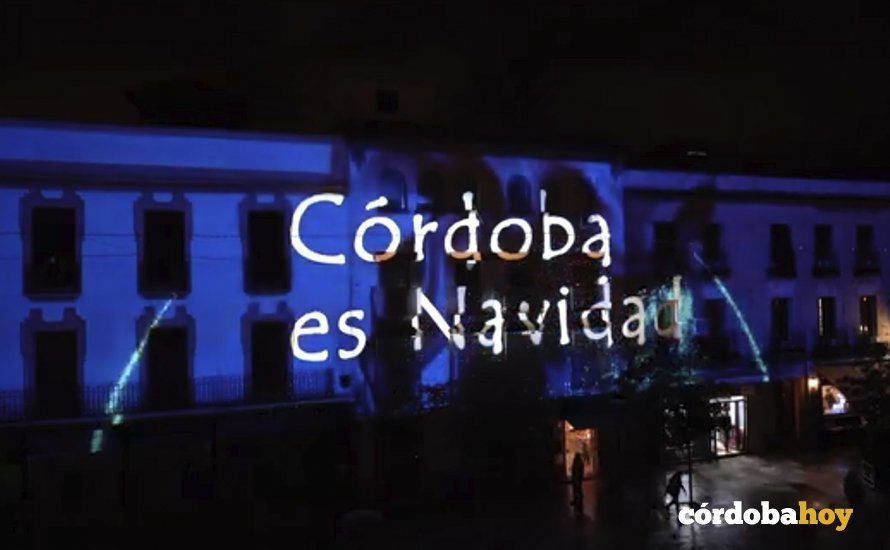 Mapping de Navidad en Córdoba