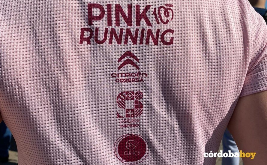 Camiseta de la carrera Pink Running