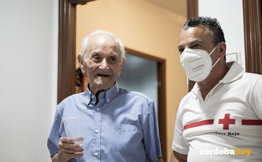 El cordobés Pedro Serafín cumplió 100 años en plena pandemia