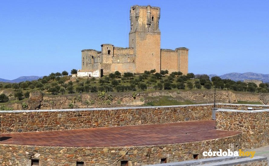 Vista del Castillo de Belalcázar