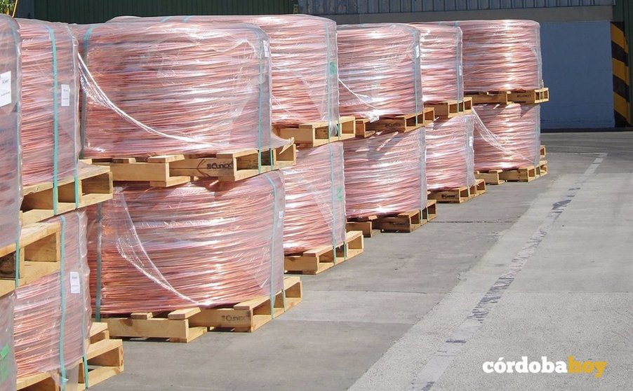 El cobre y sus manufacturas es el producto más exportado desde Córdoba