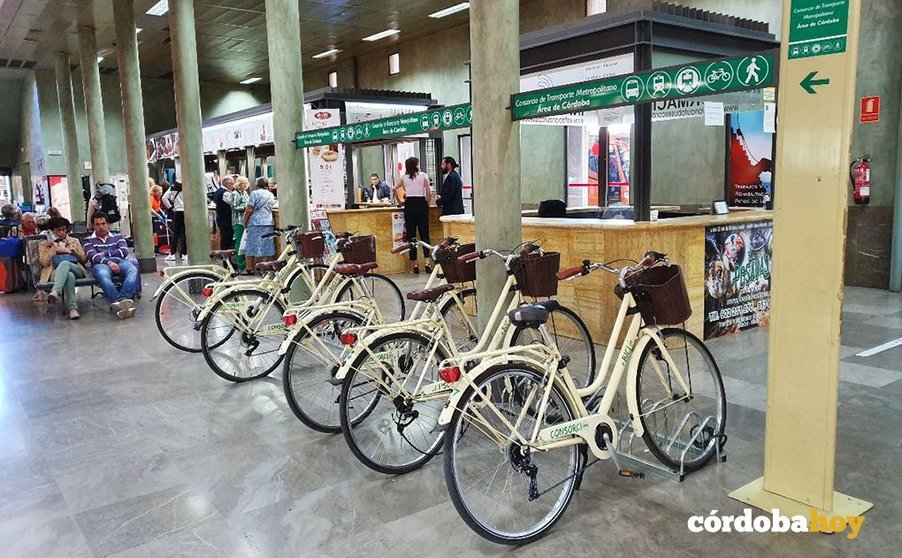 Bicicletas del Transporte Metropolitano de Córdoba de la Junta