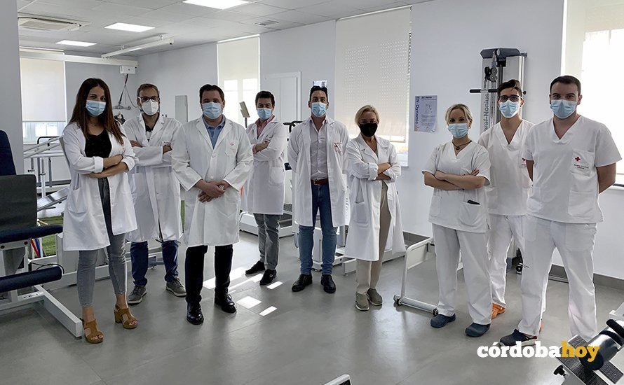 Equipo de profesionales el Instituto de Neurociencias del Hospital Cruz Roja de Córdoba