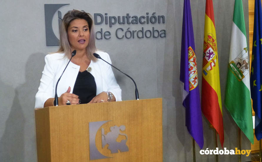 Erika Nevado, portavoz de Cs en la Diputación