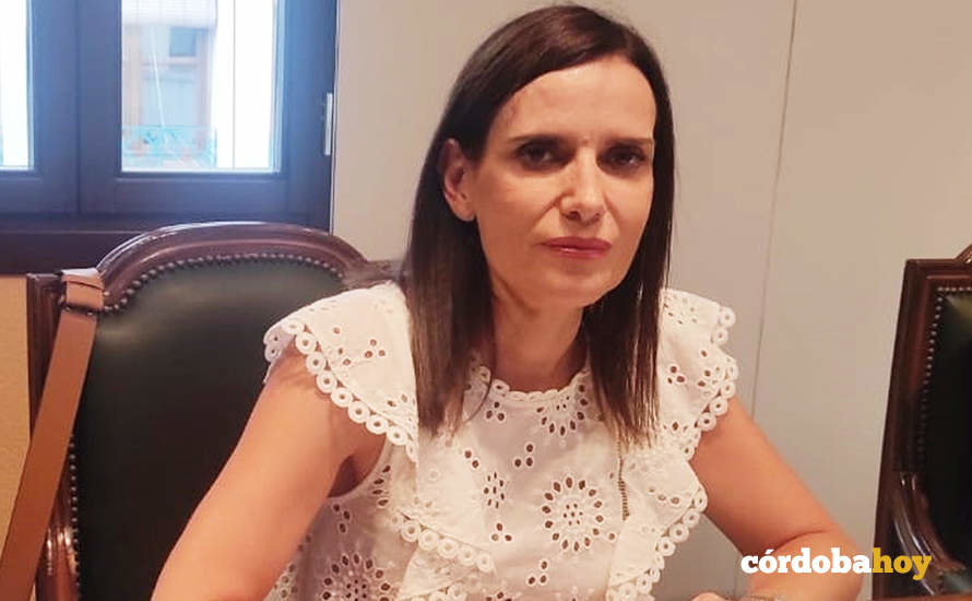 La delegada de Empleo de la Junta en Córdoba, María Dolores Gálvez