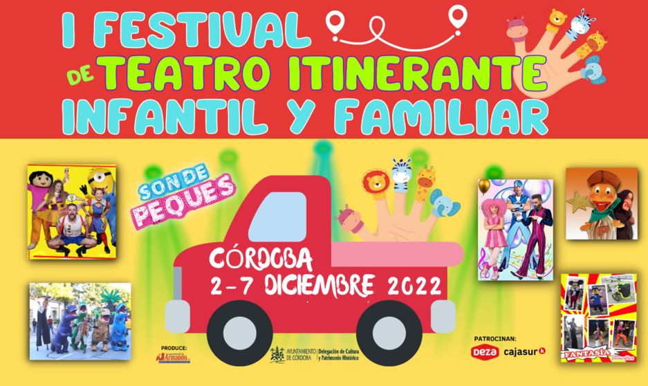 Cartel del I Festival de Teatro Itinerante Infantil y Familiar