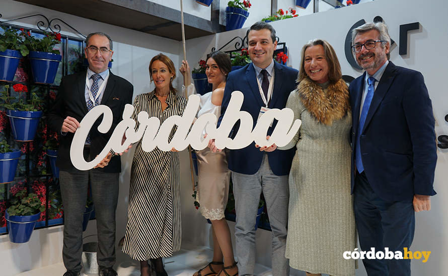Inauguración esta mañana del expositor de Córdoba capital en Fitur