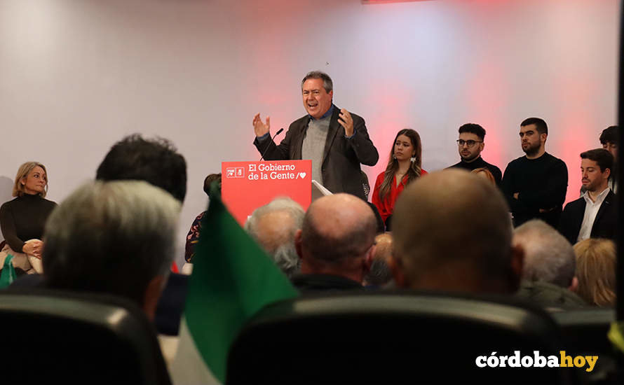 Juan Espadas, secretario general del PSOE-A