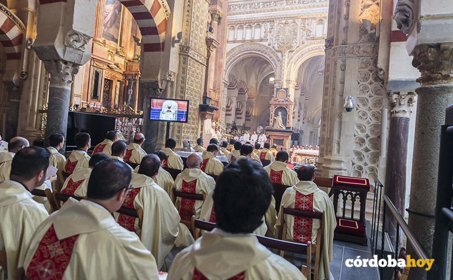 Sacerdotes de la Diócesis de Córdoba en la Mezquita-Catedral