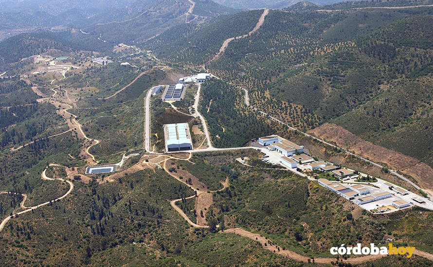 Vista aérea de El Cabril en una imagen de Enresa