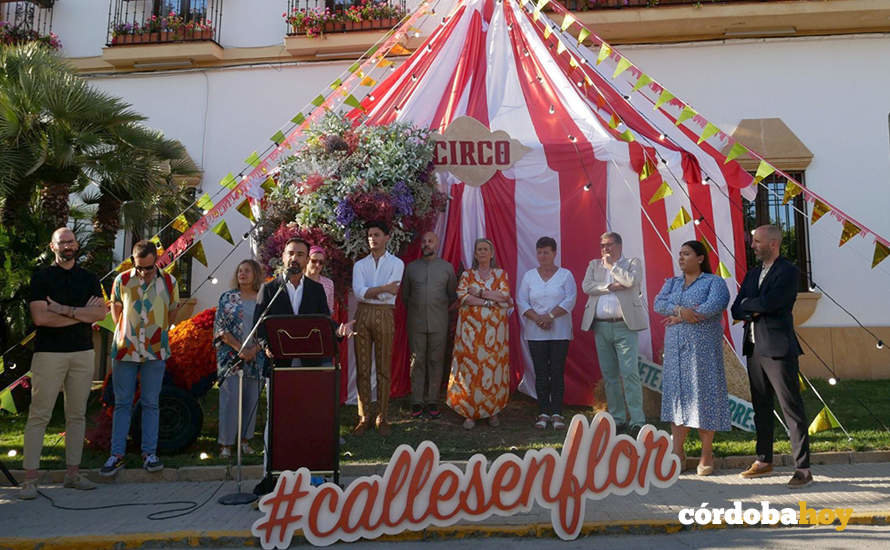 Inauguración del Festival 'Calles en flor' 2023 de Cañete de las Torres