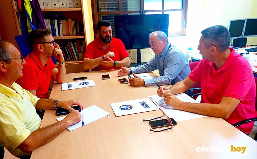 Reunión entre responsables de UGT y AUGC de Córdoba
