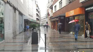 Lluvias en C&oacute;rdoba, en una imagen de archivo