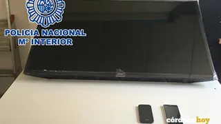 televisor robado